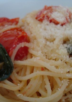 Una foto de Receta sencilla de spaguetti