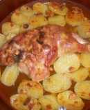 Pierna de pavo con almendras al curry