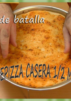 Una foto de Masa para pizza argentina casera