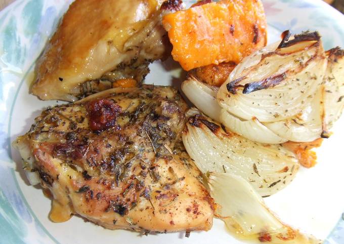 Muslitos De Pollo Horneados Con Boniatos Y Cebollas Receta De Cuqui muslitos-de-pollo-horneados-con-boniatos-y-cebollas-receta-de-cuqui