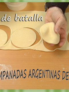 Una foto de Masa de empanadas argentinas de hojaldre