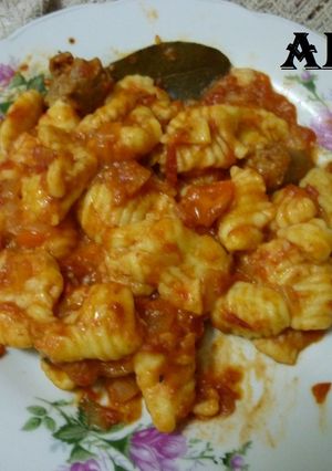 A picture of Potato Gnocchi with Self-Rising Flour.