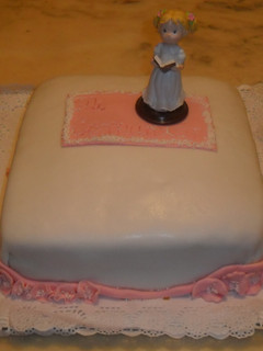 Una foto de Tarta de comunión
