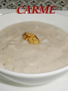 Una foto de Salsa de palmitos y nueces