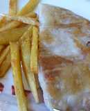 Presa ibérica con patatas fritas