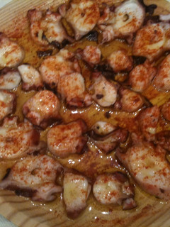 Una foto de Pulpo a la gallega con pimentón