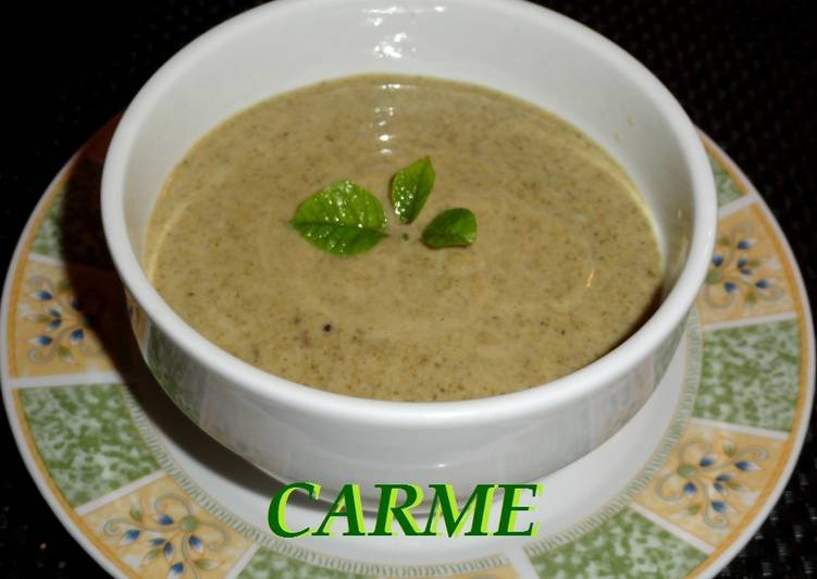 Crema de lentejas y acelgas