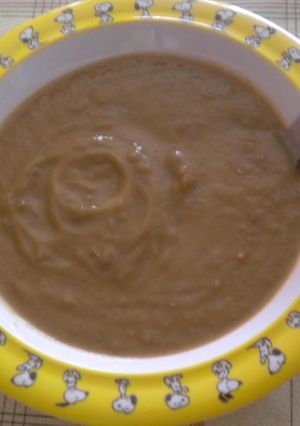 Una foto de Puré de lentejas con vegetales