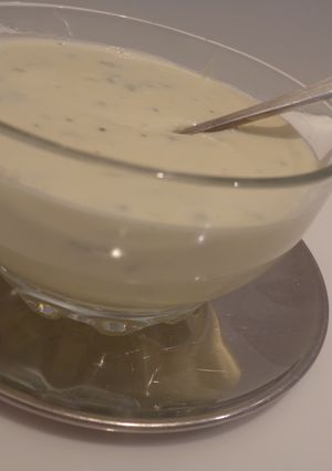 Una foto de Salsa gorgonzola