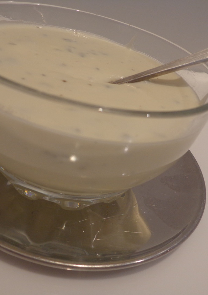 Una foto de Salsa gorgonzola