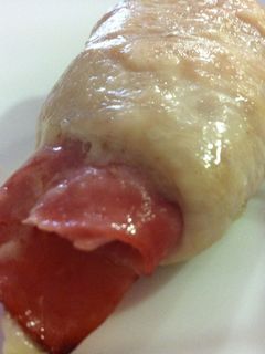 Una foto de Flamenquines de jamón y queso