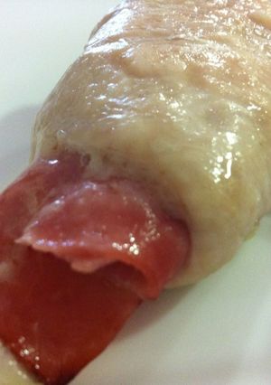 Una foto de Flamenquines de jamón y queso