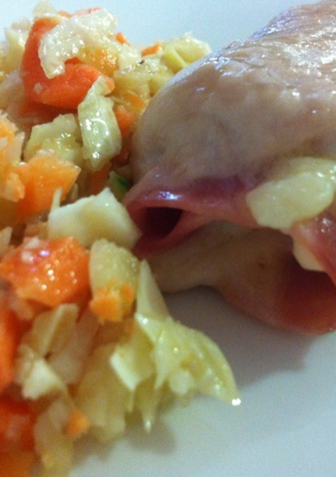 Una foto de Ensalada de col y zanahoria
