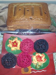 Una foto de TARTA DE MANZANA Y PIÑA