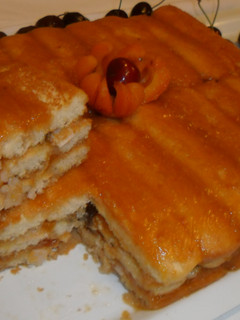 Una foto de Bizcochos con glaseado de albaricoques