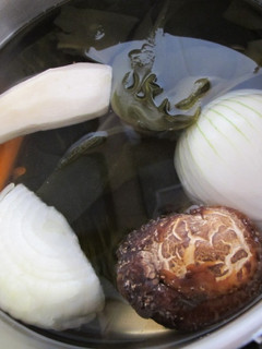 Una foto de Caldo de algas