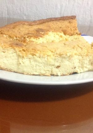 Una foto de Pay de queso tradicional