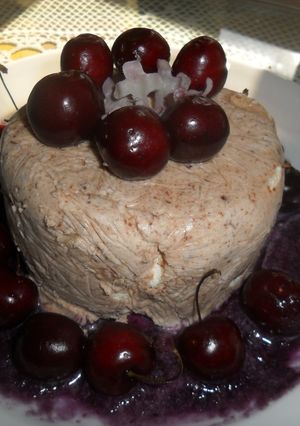 Una foto de Cubilete de cerezas