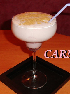 Una foto de Espuma de cerezas picota