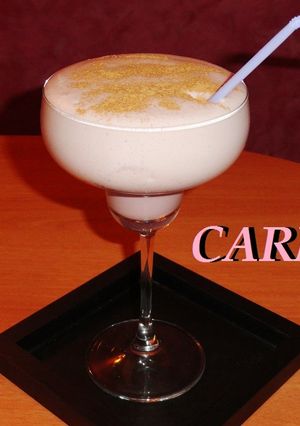 Una foto de Espuma de cerezas picota
