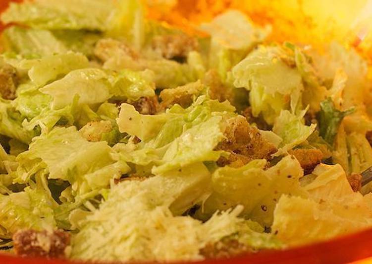 Ensalada Cesar con anchoas