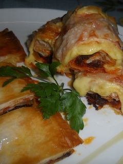 Una foto de Pastelitos cruijientes de masa filo