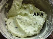 Una foto de menta de azucar glass