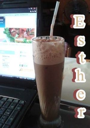 Una foto de Café Capuchino frío