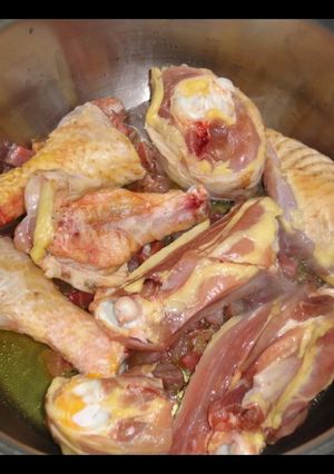Una foto de Pollo al estilo campurriano