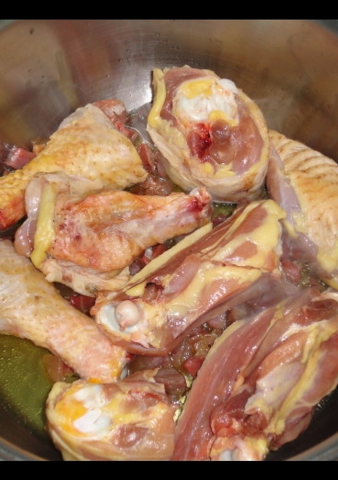 Una foto de Pollo al estilo campurriano