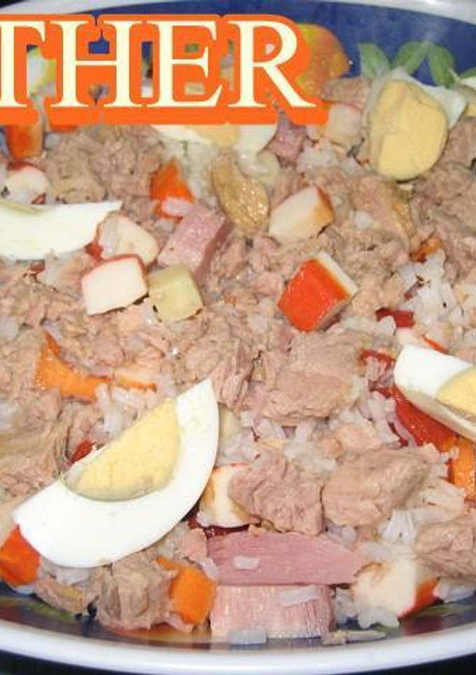 Una foto de Ensalada de arroz completa