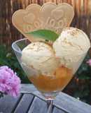 Helado de crema al aroma de lima