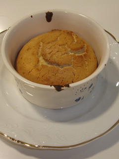 Una foto de Soufflé de almendras