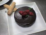 Torta suave con ganash