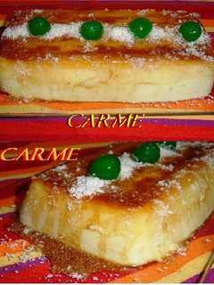 Una foto de Pastel dulce de calabacín queso y coco