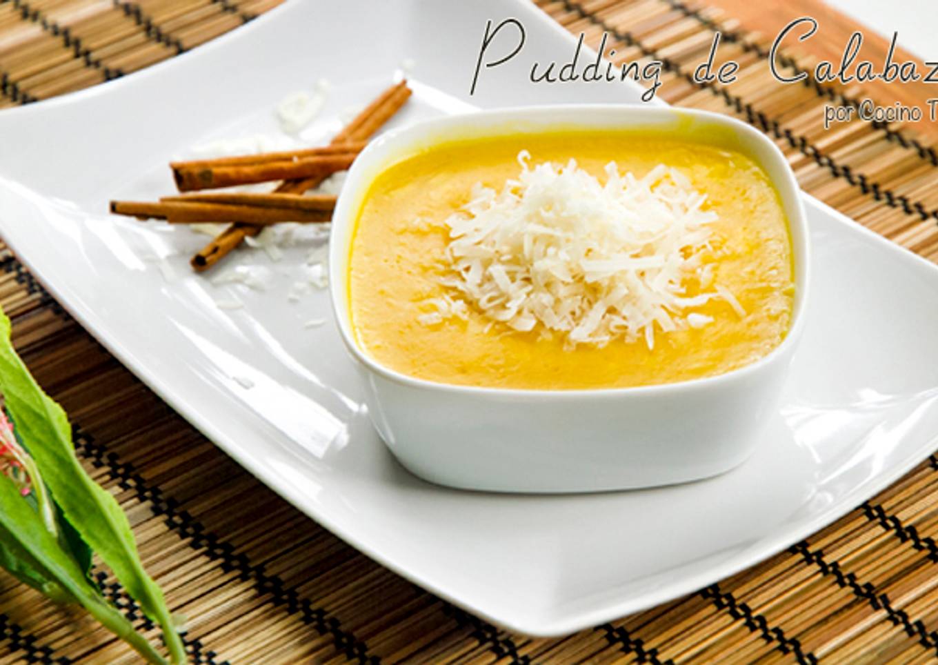 Pudding de calabaza
