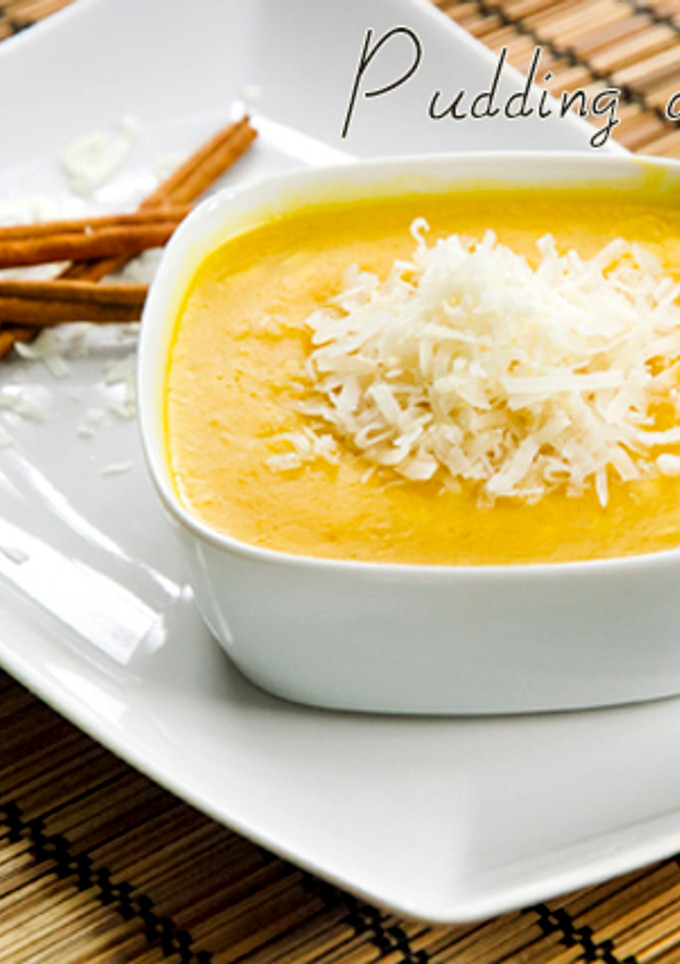 Una foto de Pudding de calabaza