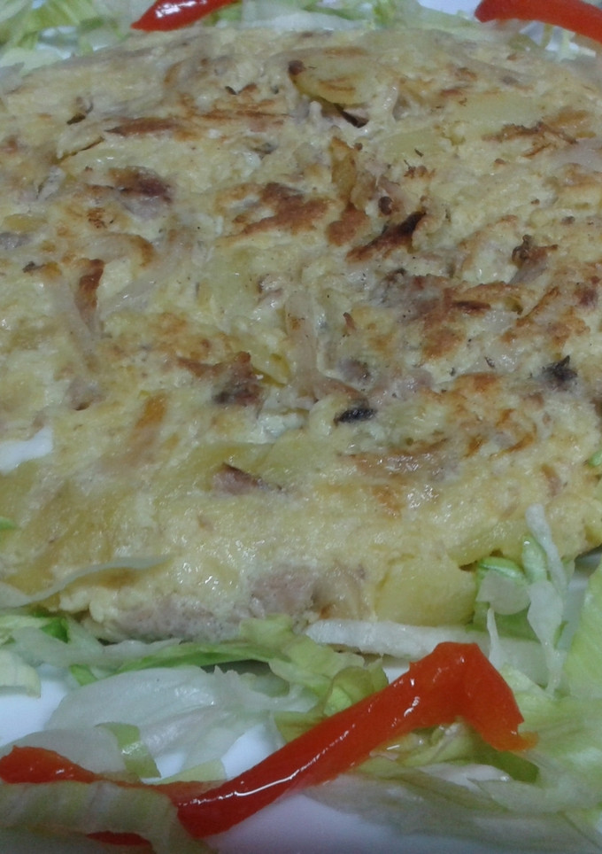 Una foto de Tortilla tres sabores