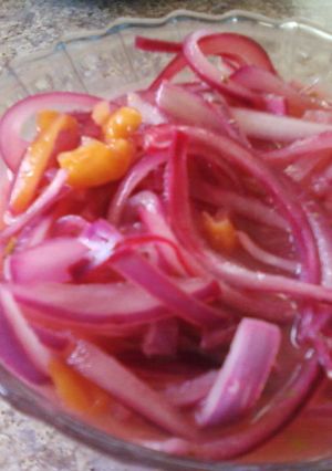 Una foto de Receta de cebolla para tacos
