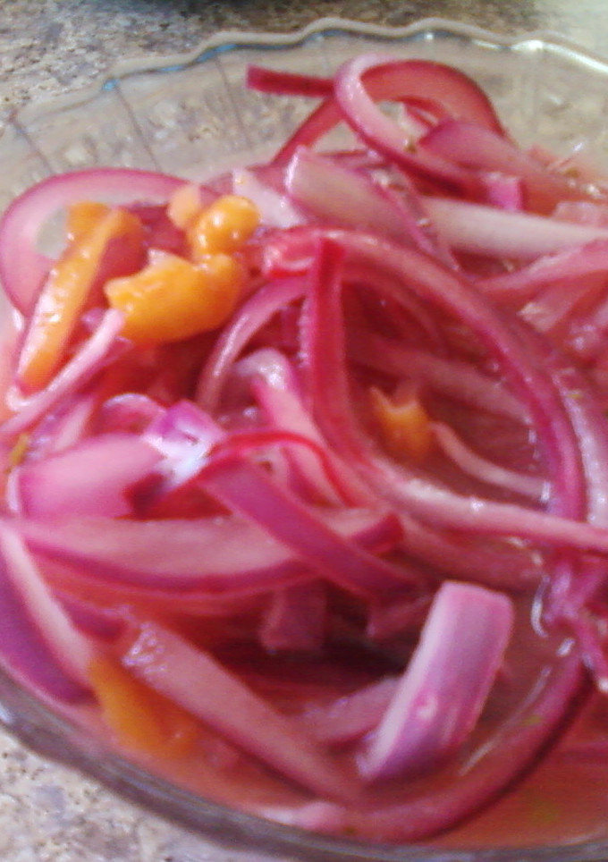 Una foto de Receta de cebolla para tacos
