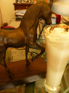 Una foto de Batido de galleta maria y vainilla