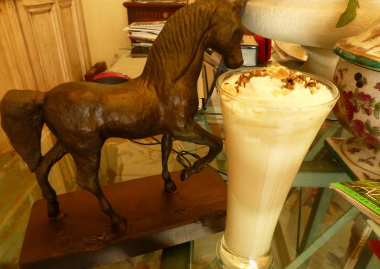 Batido de galleta maria y vainilla