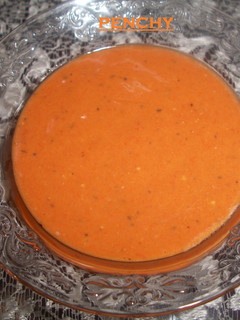 Una foto de Salsa de pimiento rojo asado