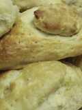 Pan con setas al ajo