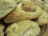 Pan con setas al ajo
