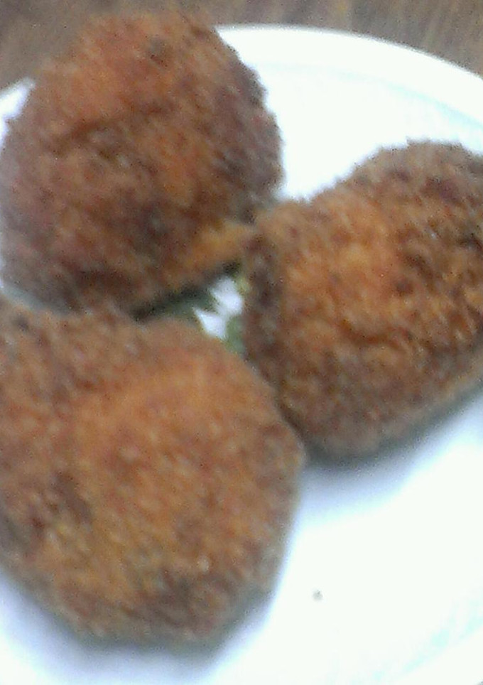 Una foto de Bolas de arroz de sobras