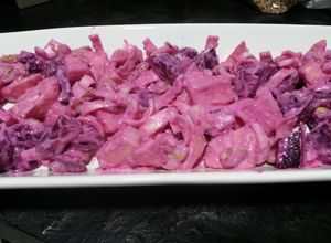 Una foto de Ensalada de Navidad