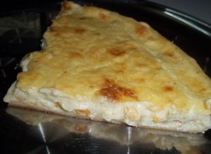 Una foto de Tarta de choclo cremoso y en grano