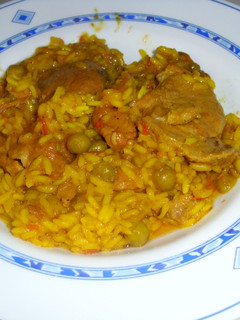 Una foto de Arroz con pollo de verano