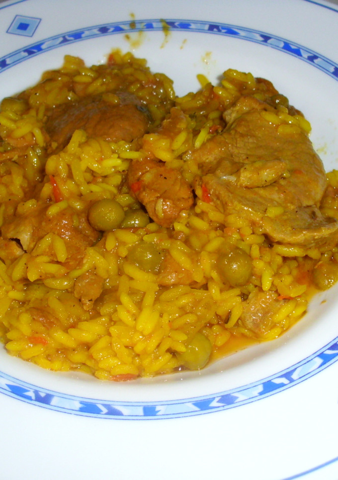 Una foto de Arroz con pollo de verano